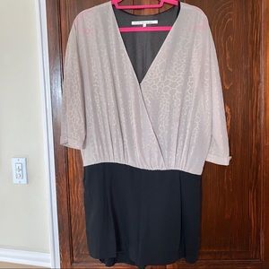 Women’s Rachel Roy Romper with metallic top